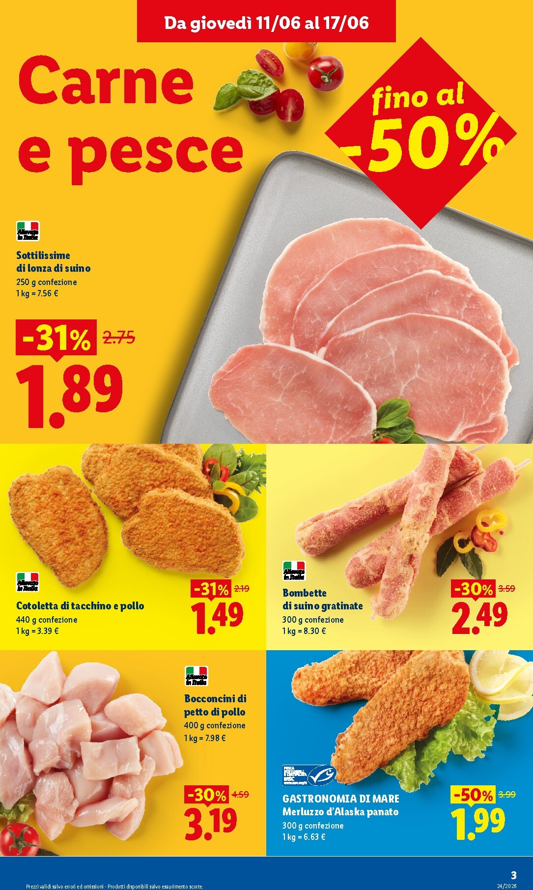 lidl - Volantino attuale di Lidl - Nuova apertura Augusta valido dal giovedì 11/06/2026 al mercoledì 17/06/2026 - page: 3