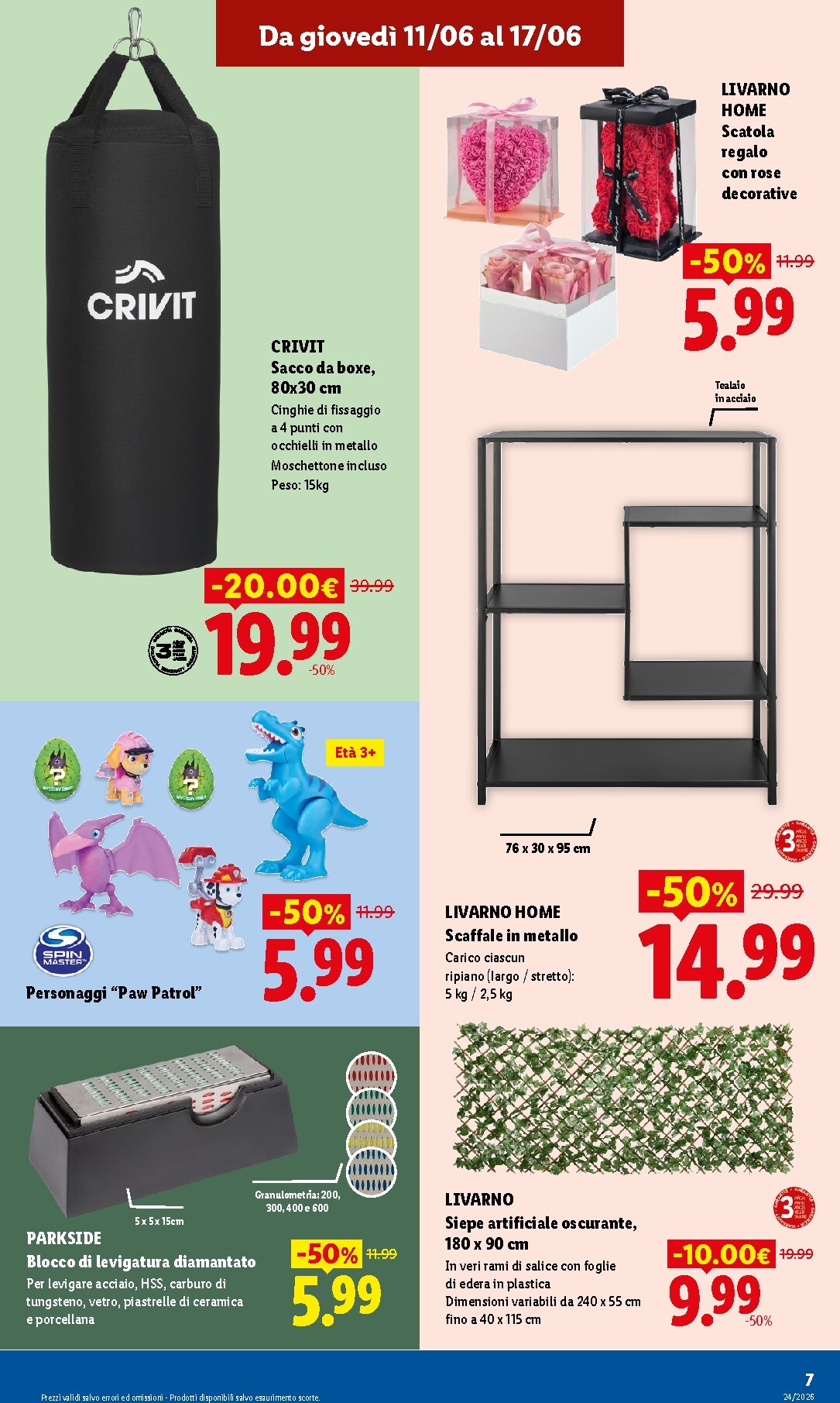 lidl - Volantino attuale di Lidl - Nuova apertura Augusta valido dal giovedì 11/06/2026 al mercoledì 17/06/2026 - page: 7