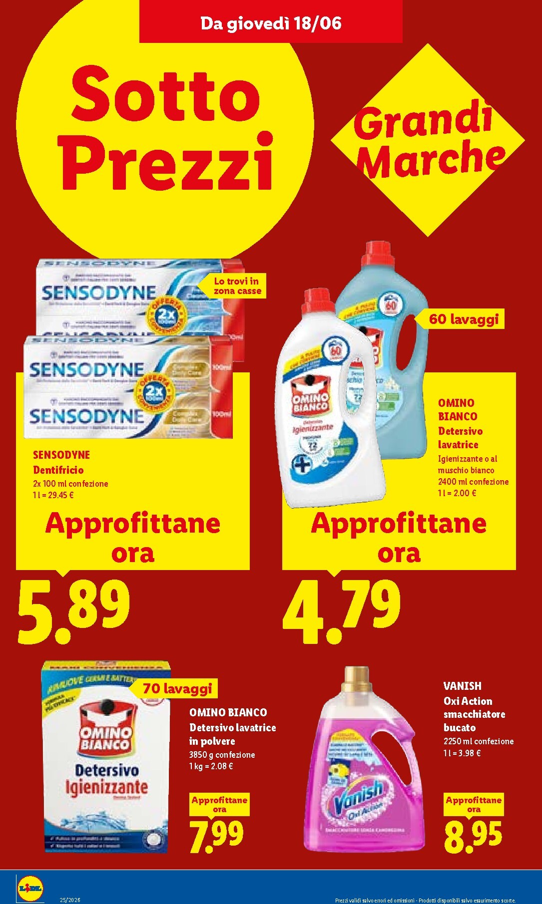 lidl - Volantino Lidl per la prossima settimana dal giovedì 18/06/2026 al mercoledì 24/06/2026 - page: 14