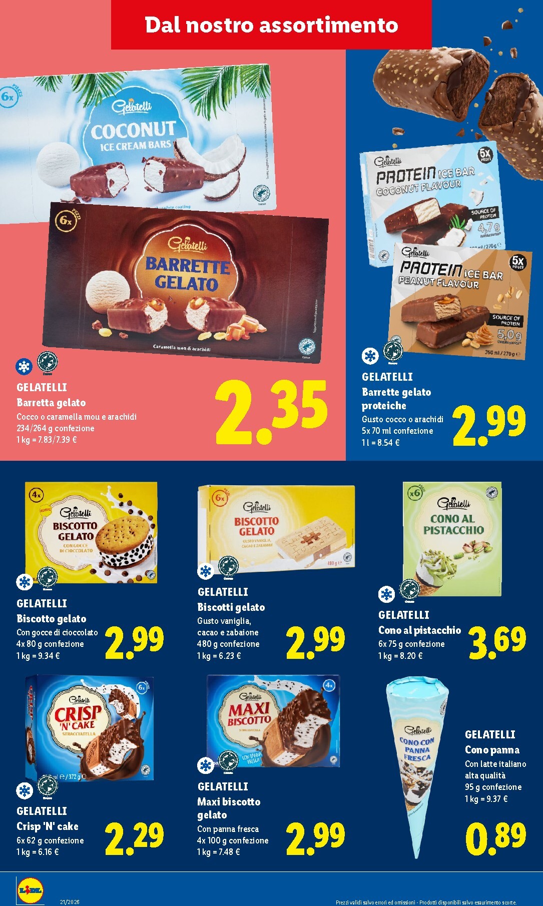 lidl - Volantino attuale di Lidl - Gelatelli valido dal lunedì 15/06/2026 al domenica 21/06/2026 - page: 4