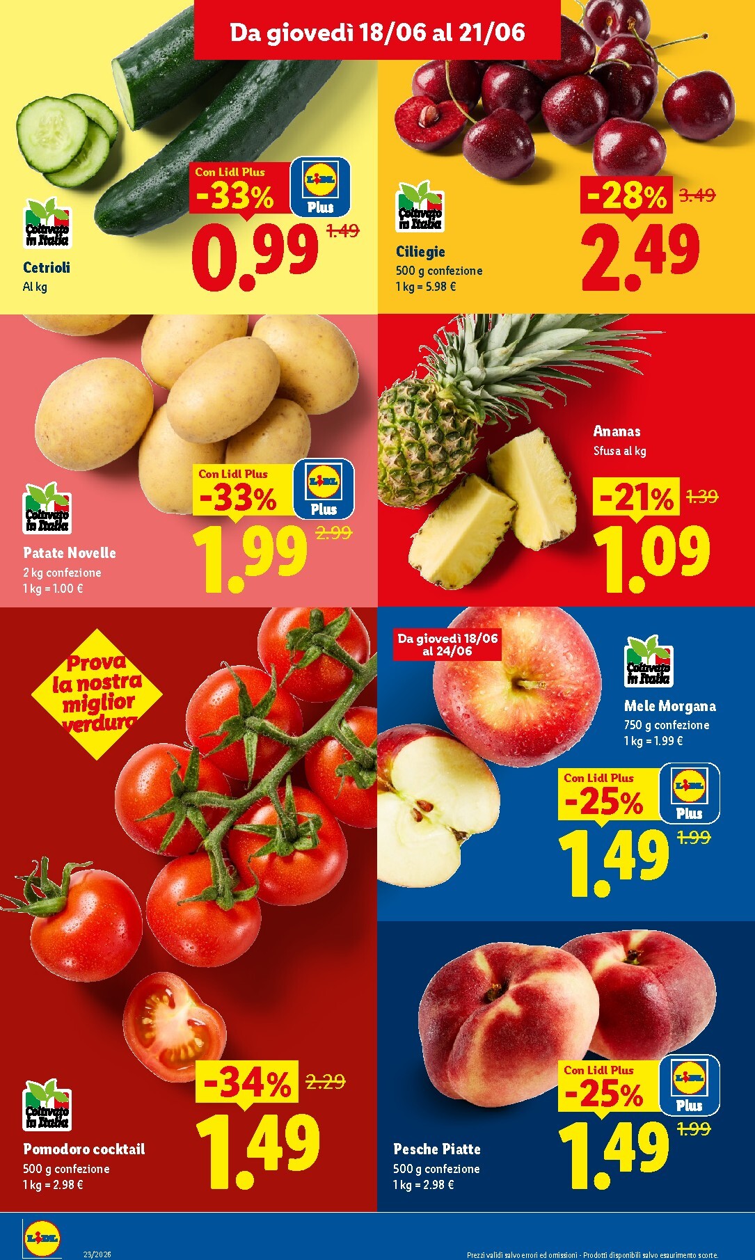 lidl - Volantino futuro Lidl - Fresca e Conveniente valido dal giovedì 18/06/2026 al mercoledì 24/06/2026 - page: 2