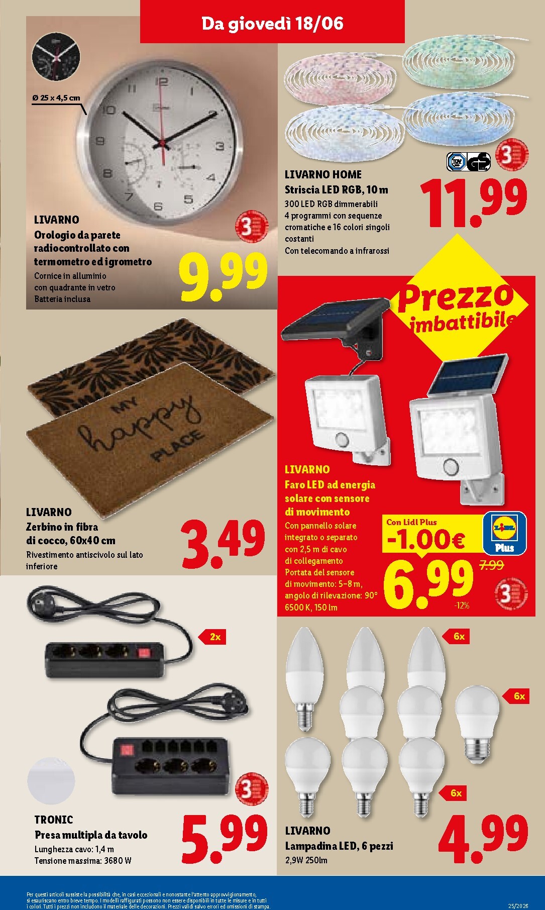 lidl - Volantino futuro Lidl valido dal giovedì 18/06/2026 al mercoledì 24/06/2026 - page: 25