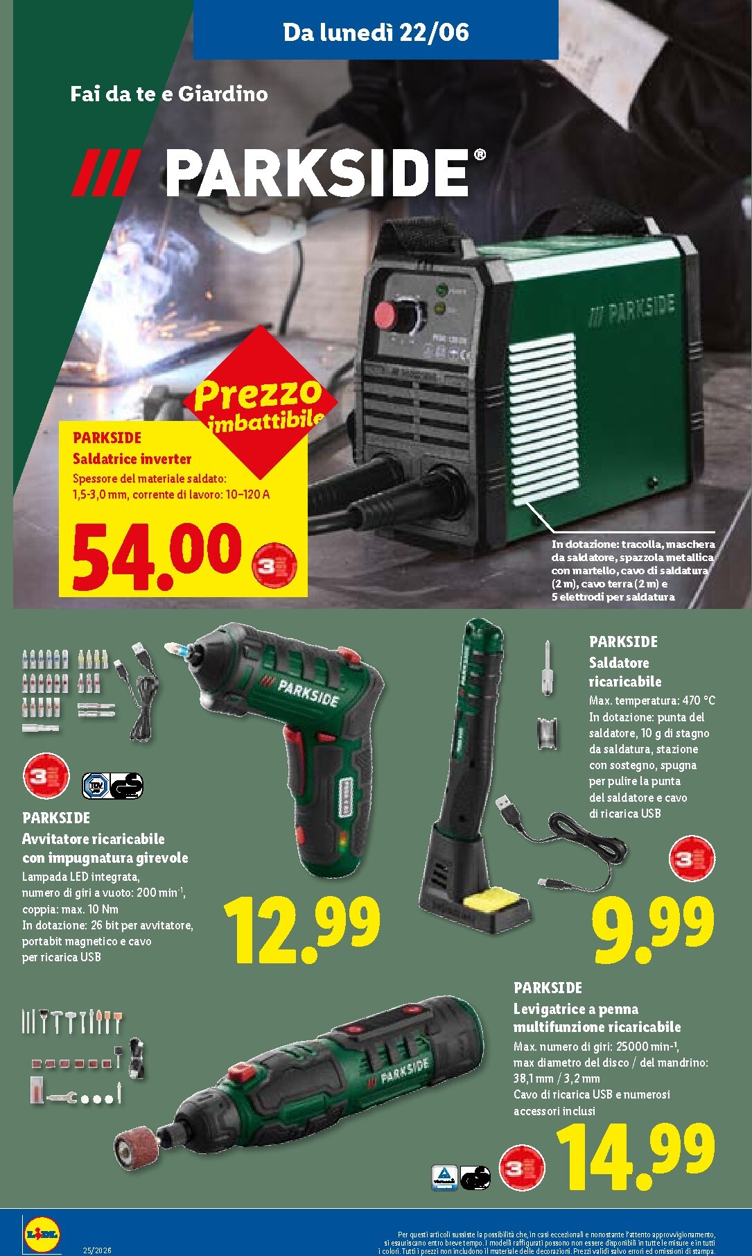 lidl - Volantino futuro Lidl valido dal giovedì 18/06/2026 al mercoledì 24/06/2026 - page: 34