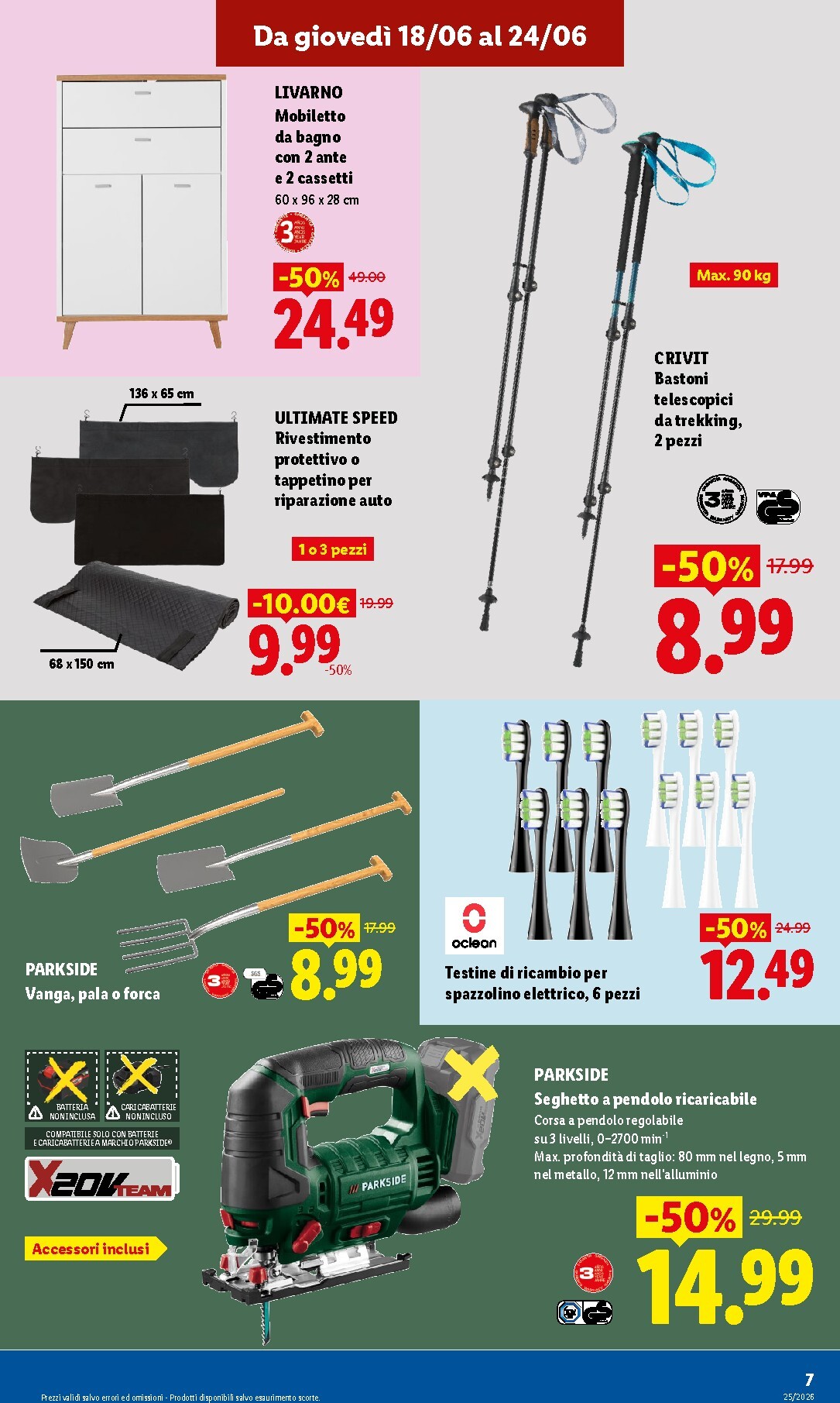 lidl - Volantino attuale di Lidl - Brusciano valido dal giovedì 18/06/2026 al mercoledì 24/06/2026 - page: 7