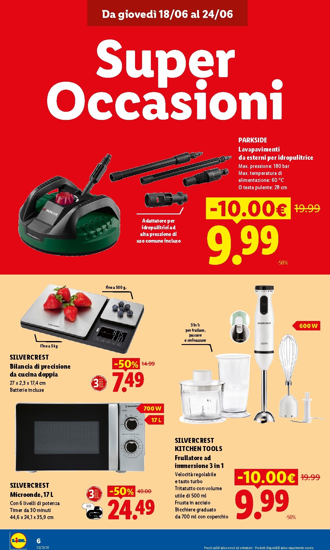 lidl - Volantino attuale di Lidl - Brusciano valido dal giovedì 18/06/2026 al mercoledì 24/06/2026 - page: 6