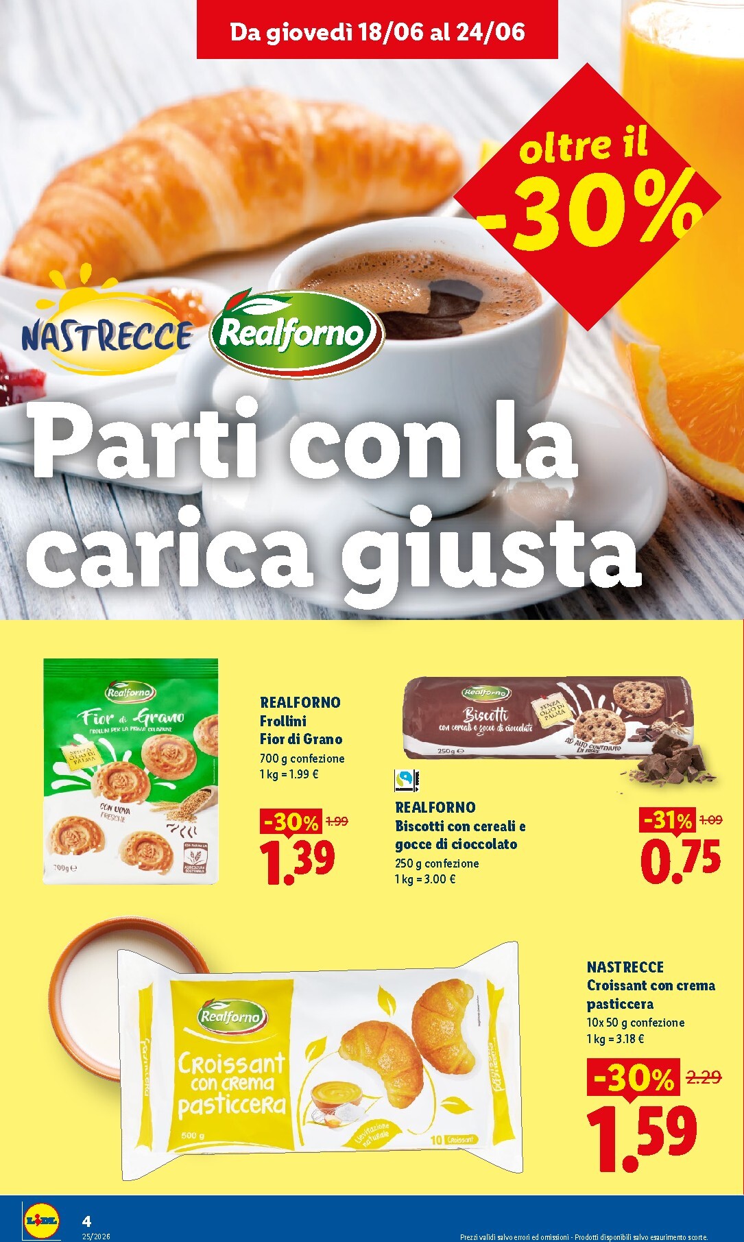 lidl - Volantino attuale di Lidl - Palermo valido dal giovedì 18/06/2026 al mercoledì 24/06/2026 - page: 4