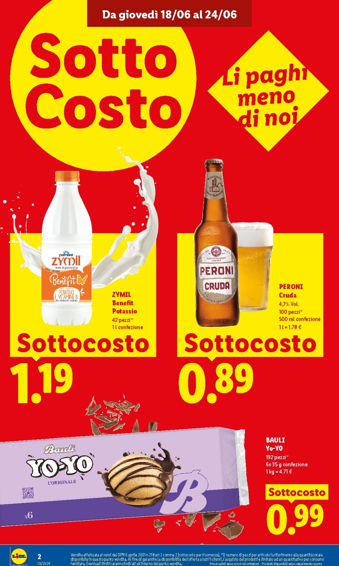 lidl - Volantino attuale di Lidl - Augusta valido dal giovedì 18/06/2026 al mercoledì 24/06/2026 - page: 2