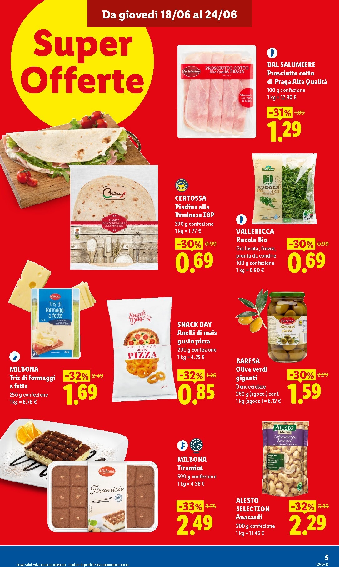 lidl - Volantino attuale di Lidl - Augusta valido dal giovedì 18/06/2026 al mercoledì 24/06/2026 - page: 5
