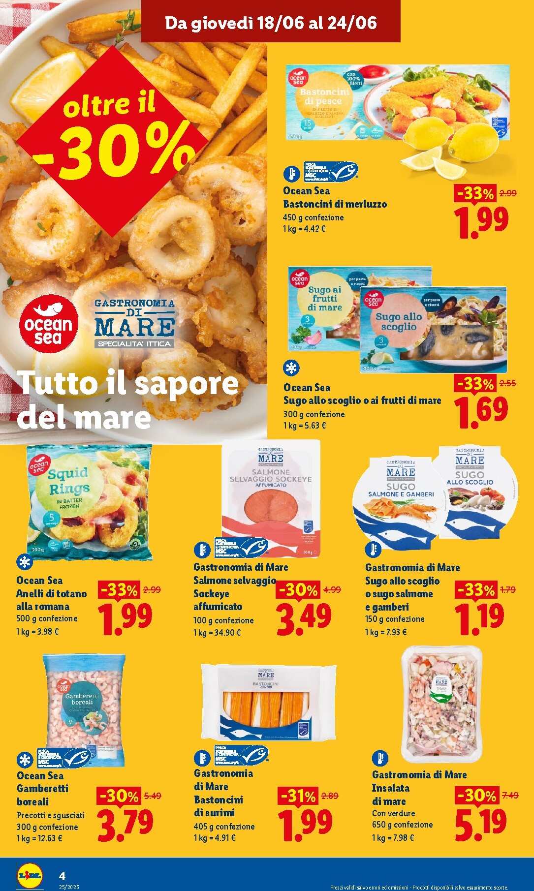 lidl - Volantino attuale di Lidl - Augusta valido dal giovedì 18/06/2026 al mercoledì 24/06/2026 - page: 4