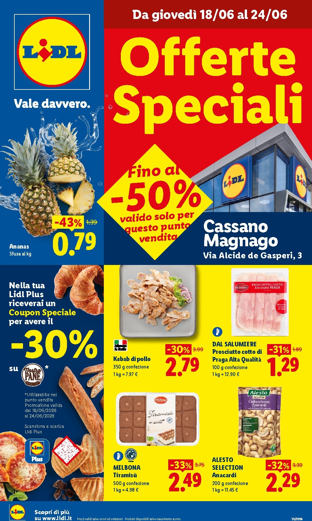 lidl - Volantino attuale di Lidl - Cassano valido dal giovedì 18/06/2026 al mercoledì 24/06/2026