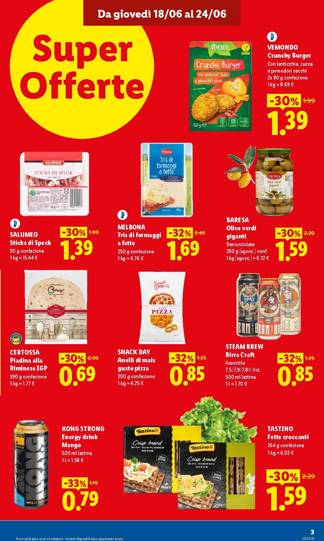 lidl - Volantino attuale di Lidl - Caravaggio valido dal giovedì 18/06/2026 al mercoledì 24/06/2026 - page: 3