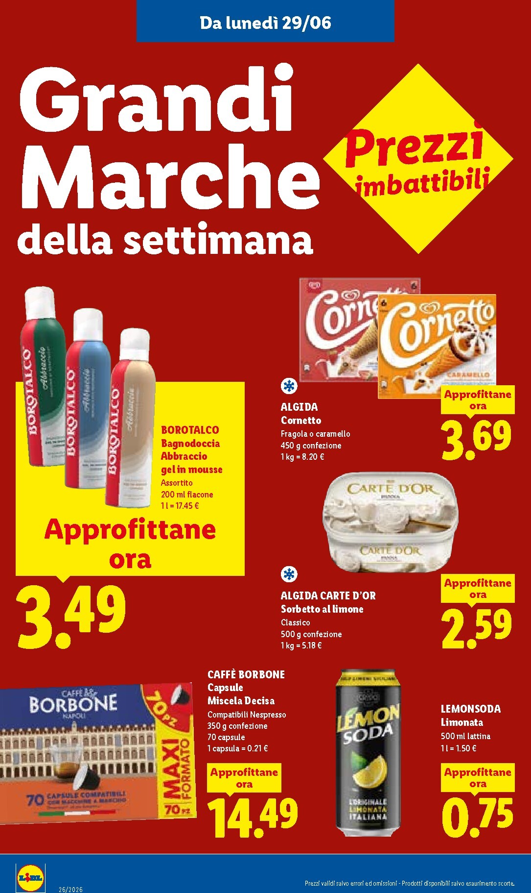 lidl - Volantino Lidl per la prossima settimana dal giovedì 25/06/2026 al mercoledì 01/07/2026 - page: 44