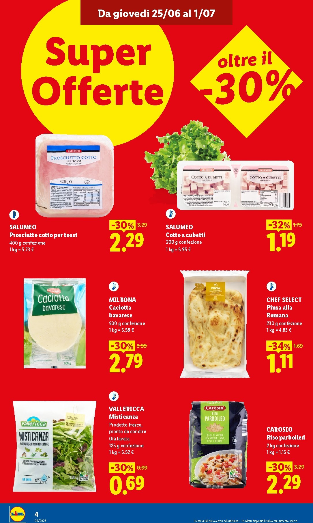 lidl - Volantino Lidl - Alba per la prossima settimana dal giovedì 25/06/2026 al mercoledì 01/07/2026 - page: 4
