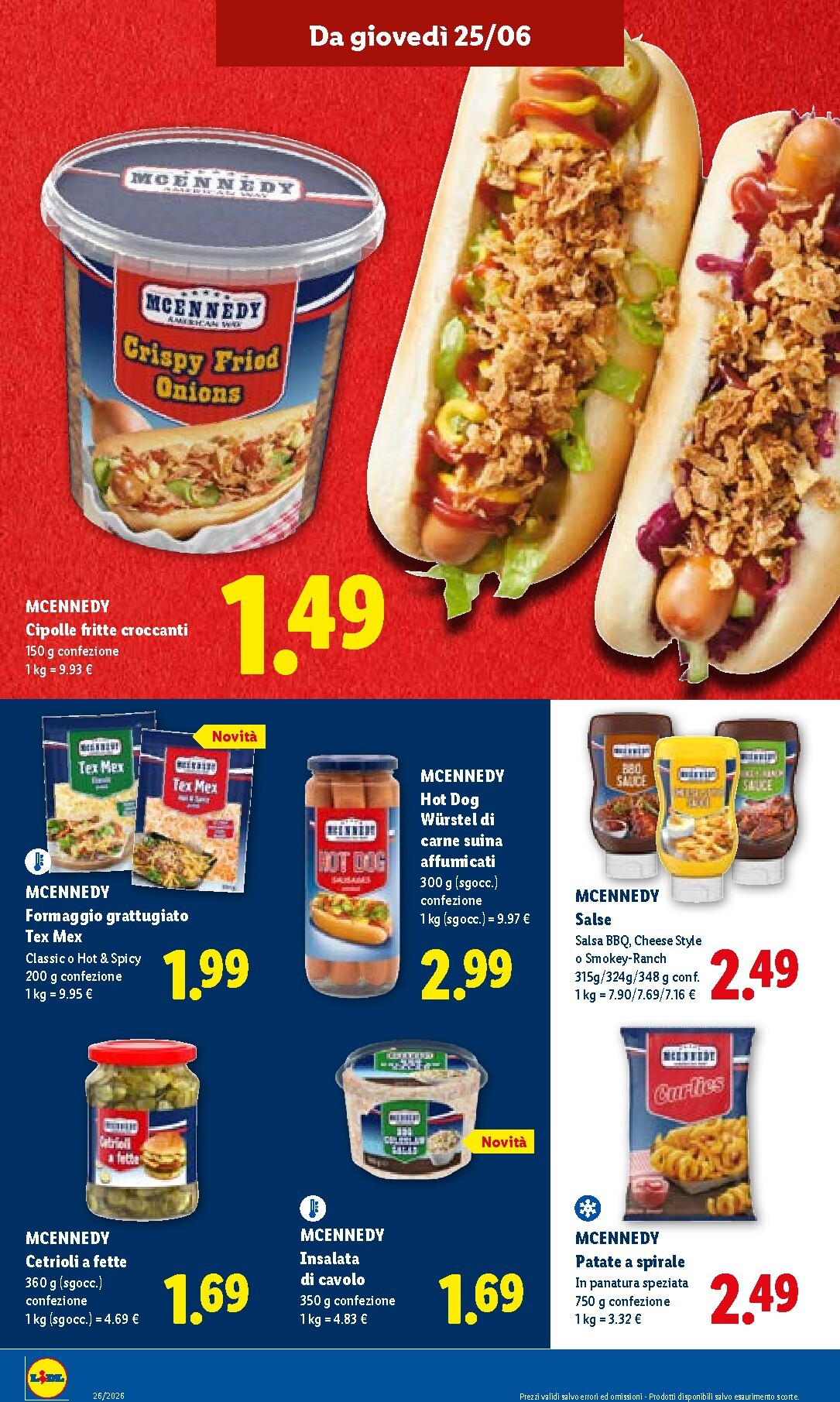 lidl - Volantino futuro Lidl valido dal giovedì 25/06/2026 al mercoledì 01/07/2026 - page: 20