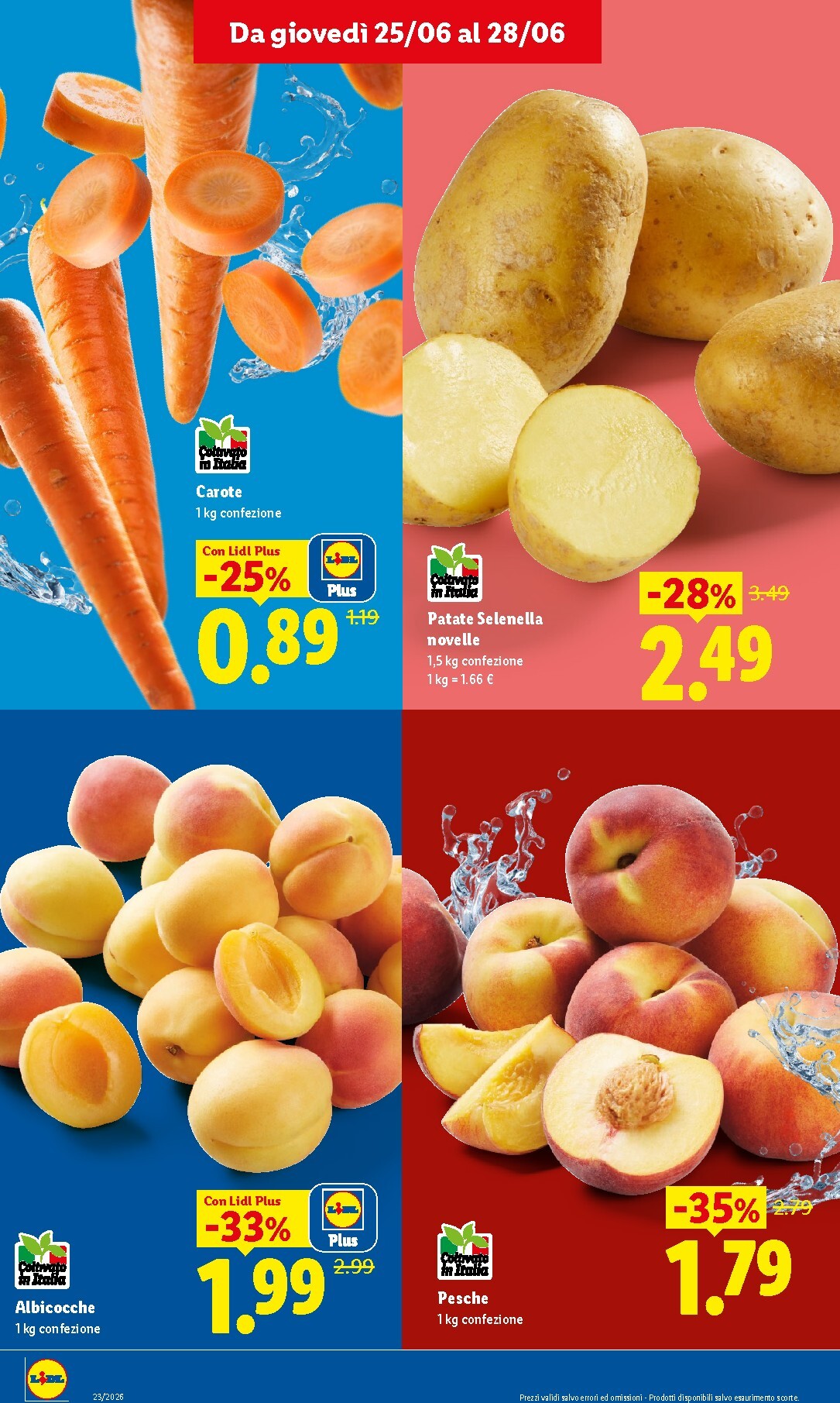 lidl - Volantino futuro Lidl - Fresca e Conveniente valido dal giovedì 25/06/2026 al mercoledì 01/07/2026 - page: 2