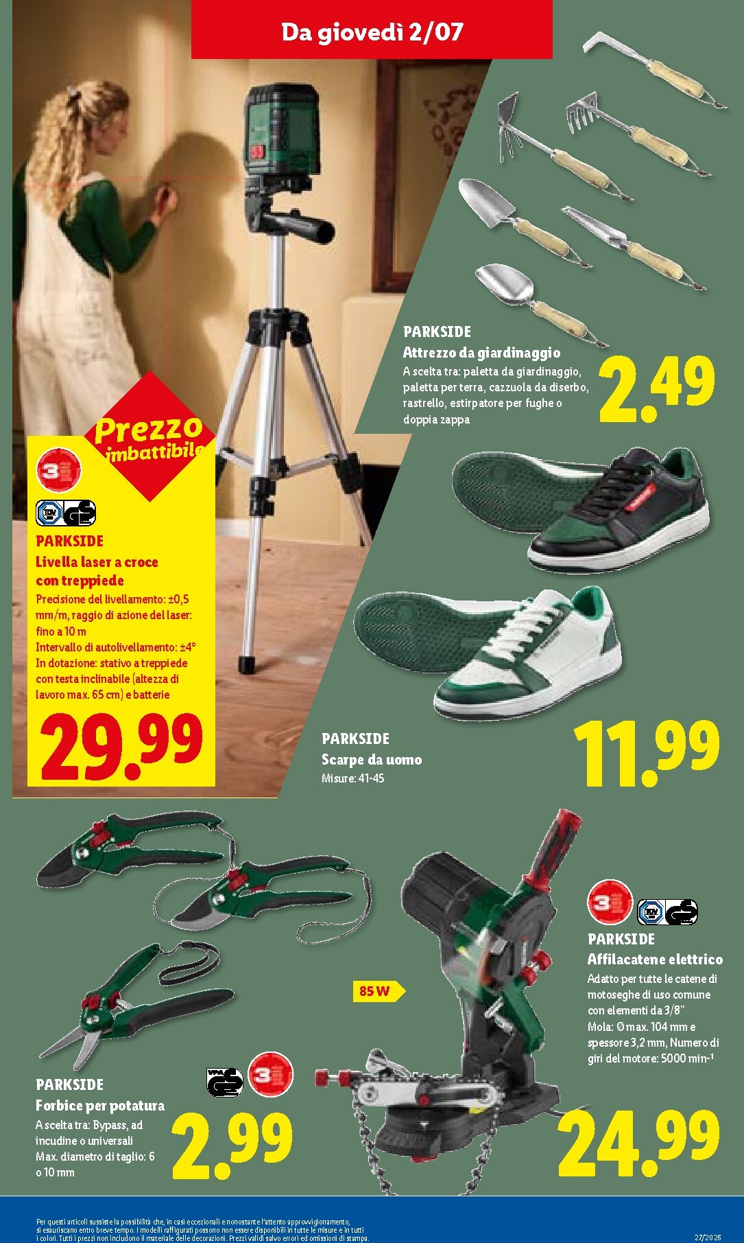 lidl - Volantino attuale di Lidl valido dal giovedì 02/07/2026 al mercoledì 08/07/2026 - page: 25