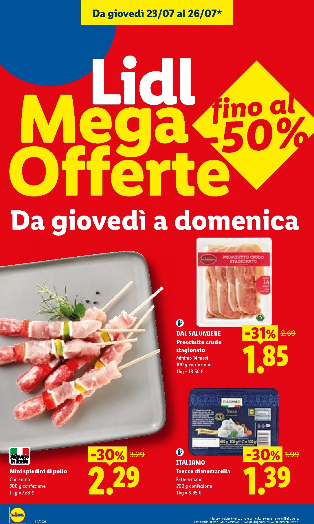 lidl - Volantino Lidl per la prossima settimana dal giovedì 23/07/2026 al mercoledì 29/07/2026 - page: 2