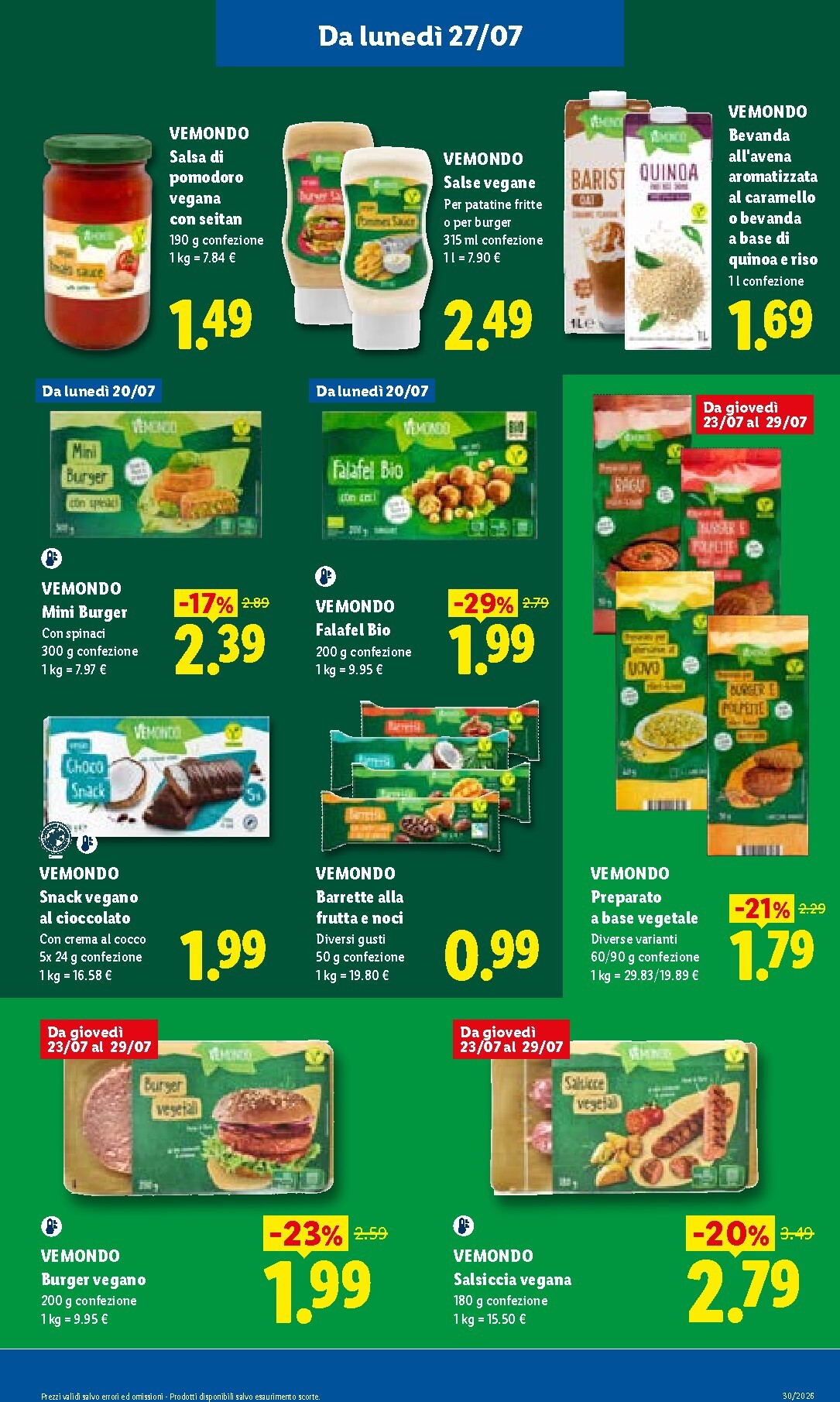 lidl - Volantino Lidl per la prossima settimana dal giovedì 23/07/2026 al mercoledì 29/07/2026 - page: 47