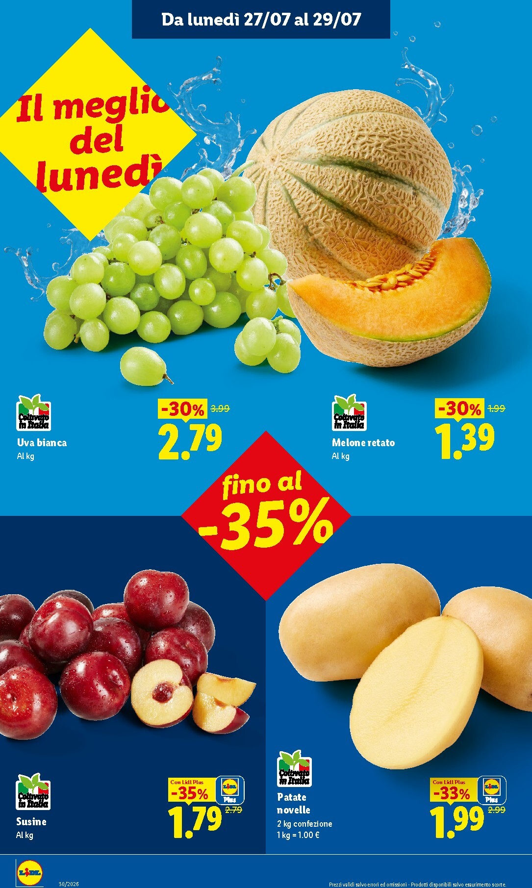 lidl - Volantino Lidl - Fresca e conveniente per la prossima settimana dal giovedì 23/07/2026 al mercoledì 29/07/2026 - page: 6