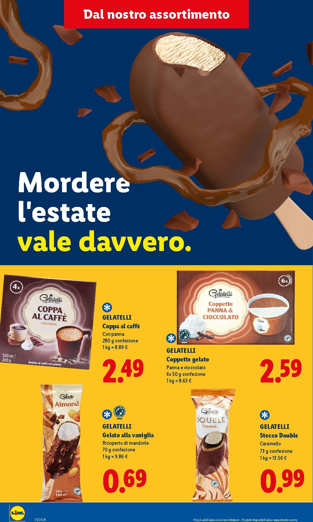lidl - Volantino attuale di Lidl - Tutti i gusti dell'estate valido dal lunedì 20/07/2026 al domenica 26/07/2026 - page: 8