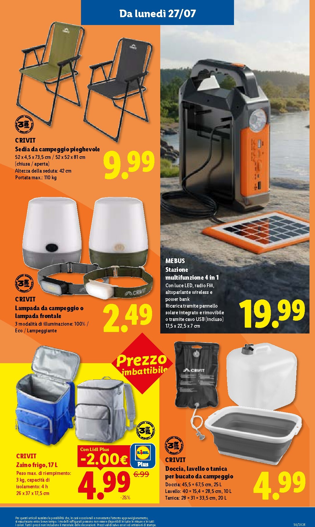lidl - Volantino futuro Lidl valido dal giovedì 23/07/2026 al mercoledì 29/07/2026 - page: 43