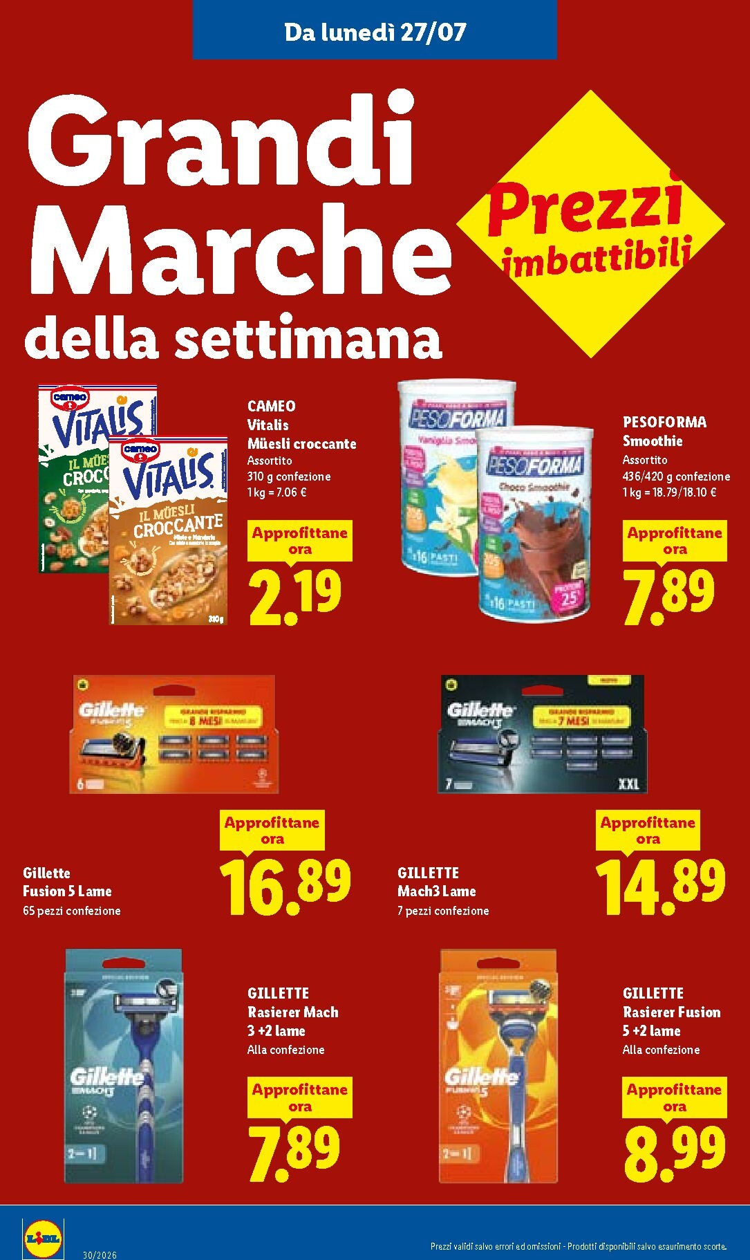 lidl - Volantino futuro Lidl valido dal giovedì 23/07/2026 al mercoledì 29/07/2026 - page: 50