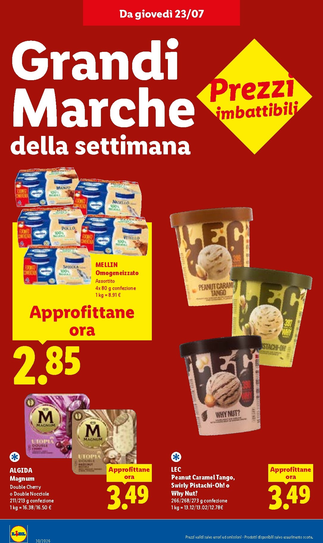 lidl - Volantino attuale di Lidl valido dal giovedì 23/07/2026 al mercoledì 29/07/2026 - page: 22