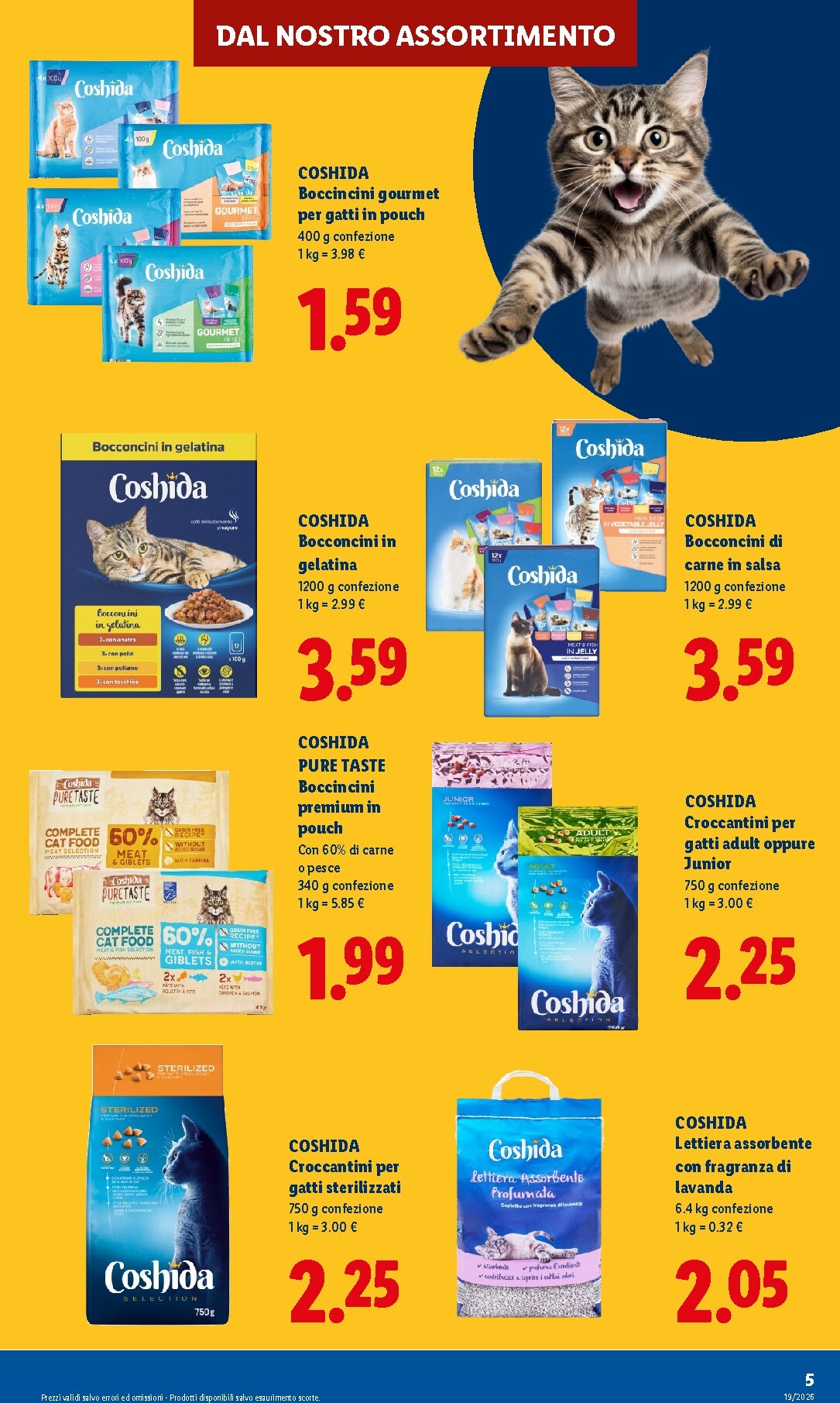 lidl - Volantino attuale di Lidl - Per i tuoi amici a 4 zampe valido dal giovedì 23/07/2026 al mercoledì 29/07/2026 - page: 5