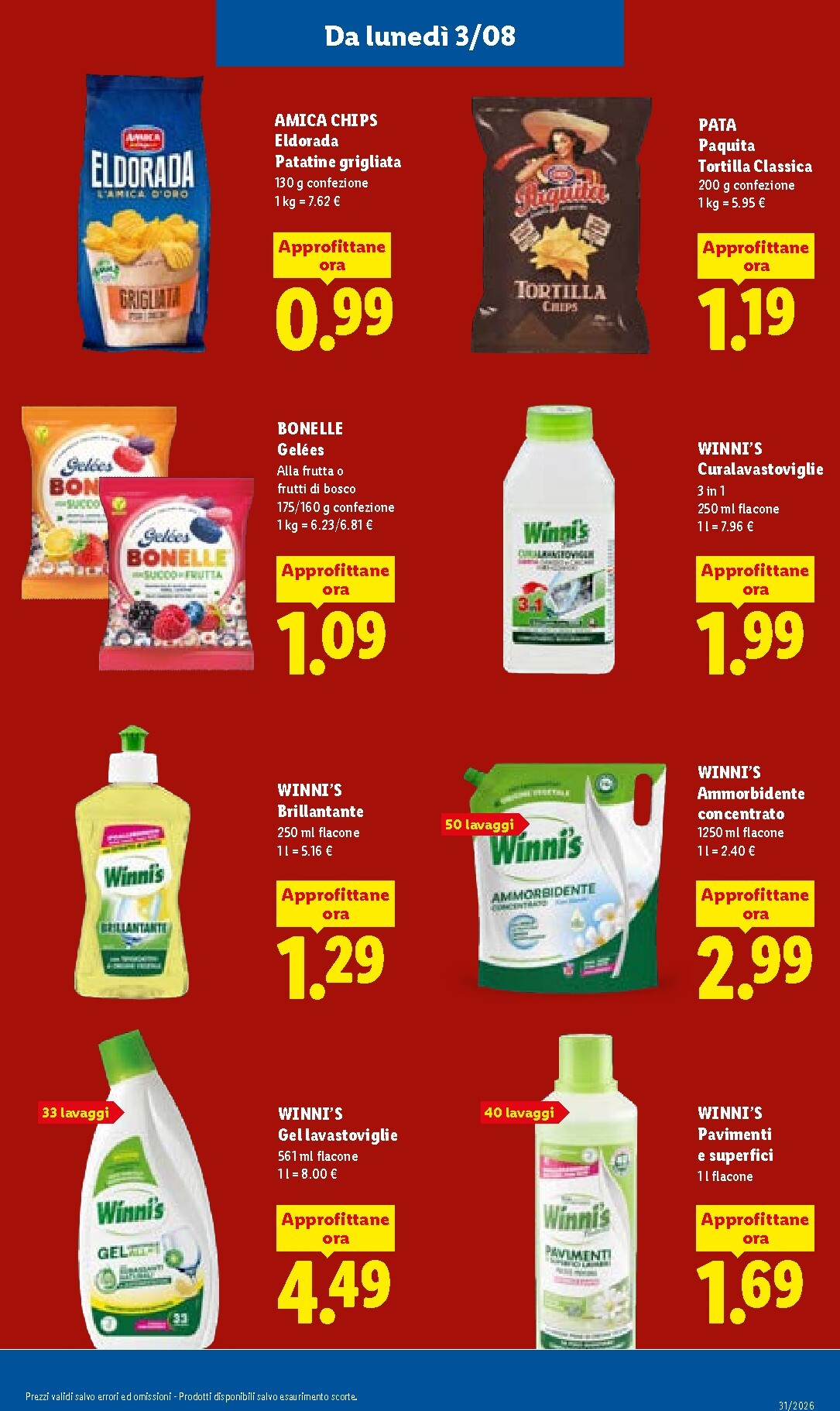 lidl - Volantino Lidl per la prossima settimana dal giovedì 30/07/2026 al mercoledì 05/08/2026 - page: 45