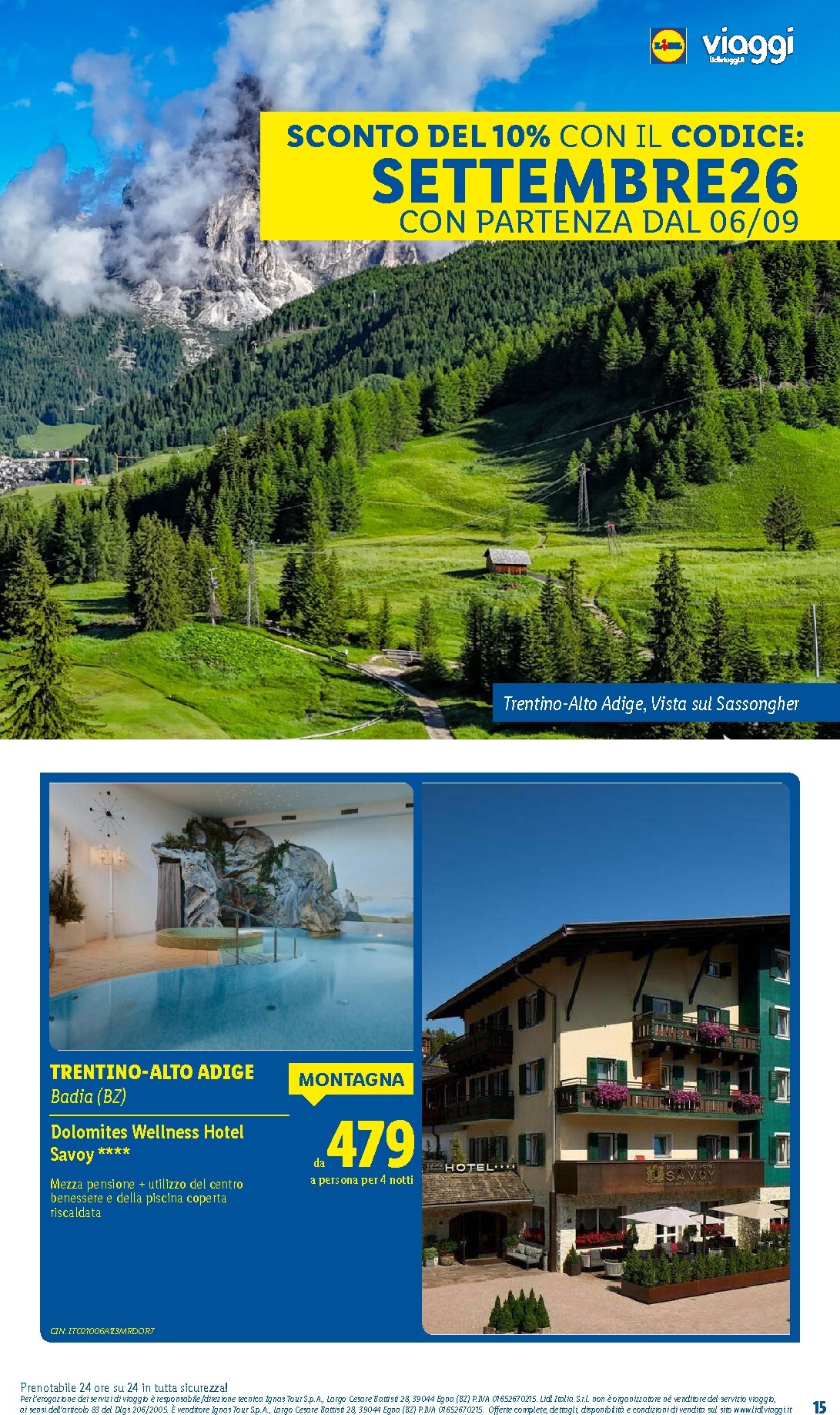 lidl - Volantino attuale di Lidl - Vacanze valido dal lunedì 23/03/2026 al mercoledì 30/09/2026 - page: 15