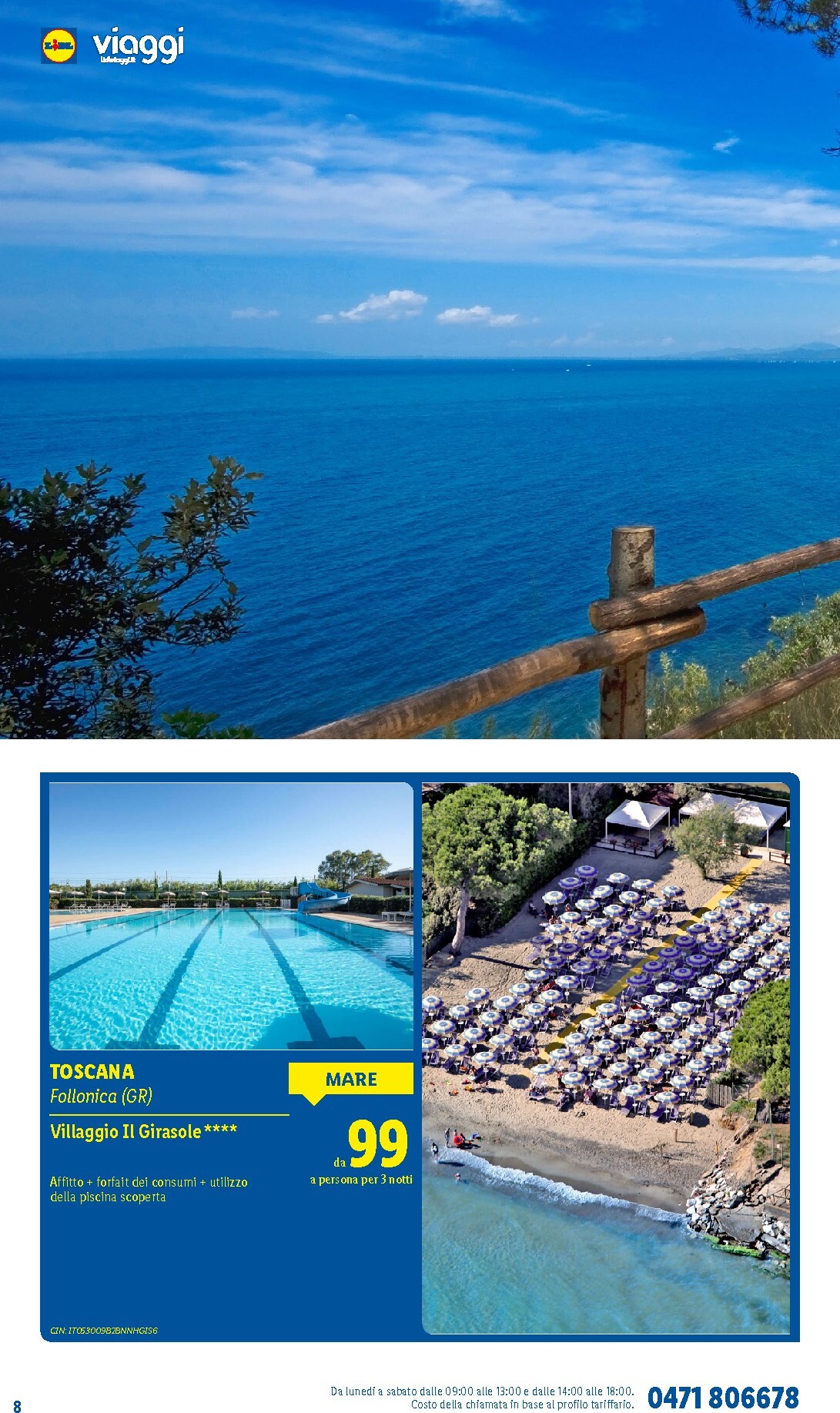 lidl - Volantino attuale di Lidl - Vacanze valido dal lunedì 23/03/2026 al mercoledì 30/09/2026 - page: 8