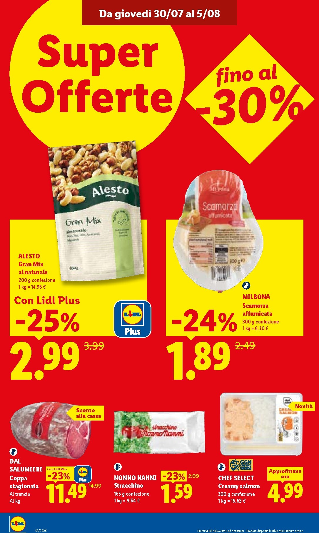 lidl - Volantino attuale di Lidl valido dal giovedì 30/07/2026 al mercoledì 05/08/2026 - page: 10
