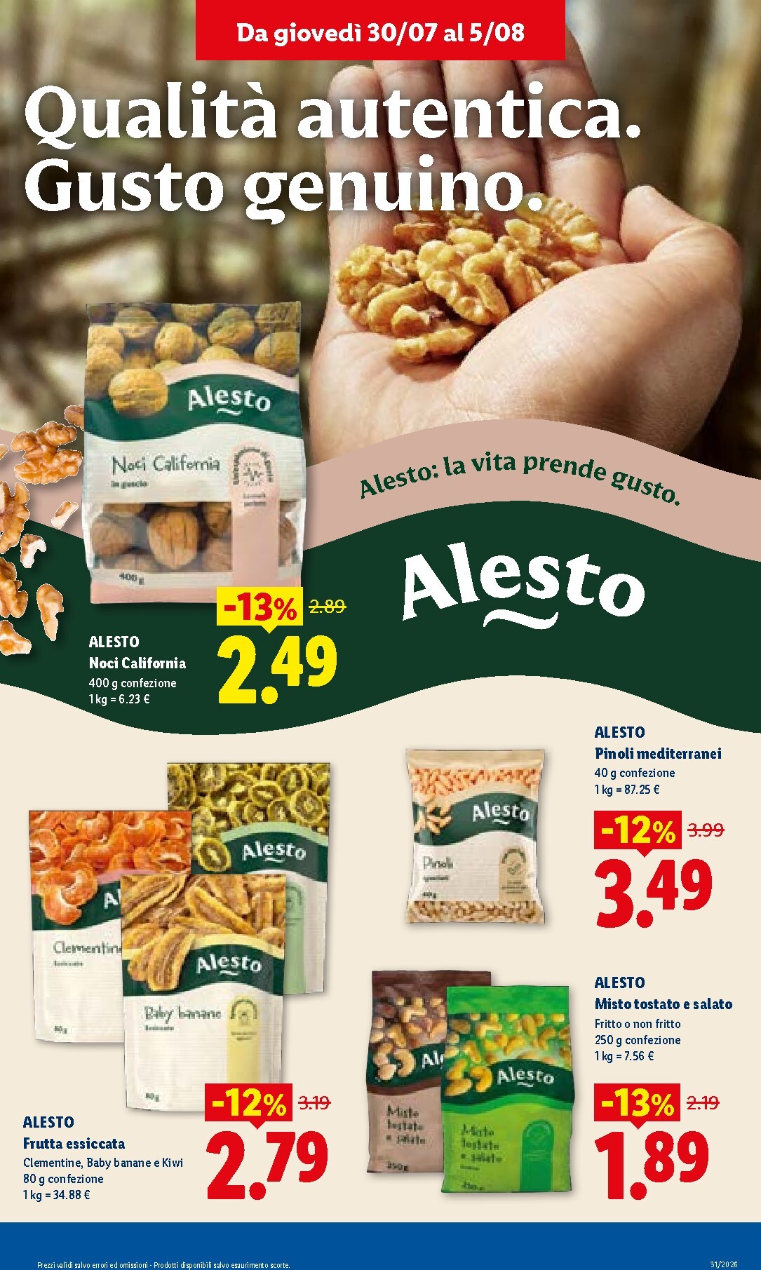 lidl - Volantino attuale di Lidl valido dal giovedì 30/07/2026 al mercoledì 05/08/2026 - page: 43
