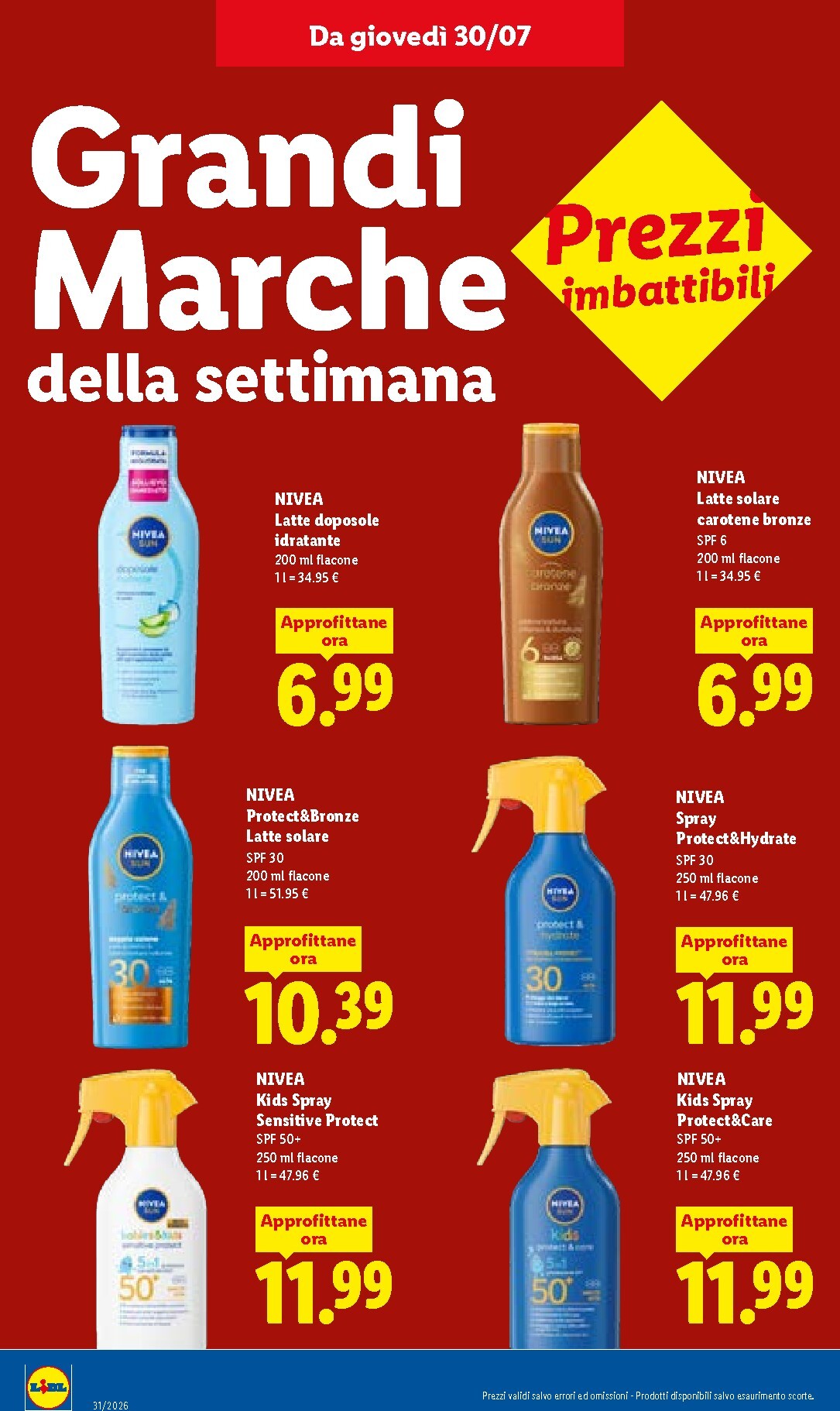 lidl - Volantino attuale di Lidl valido dal giovedì 30/07/2026 al mercoledì 05/08/2026 - page: 14