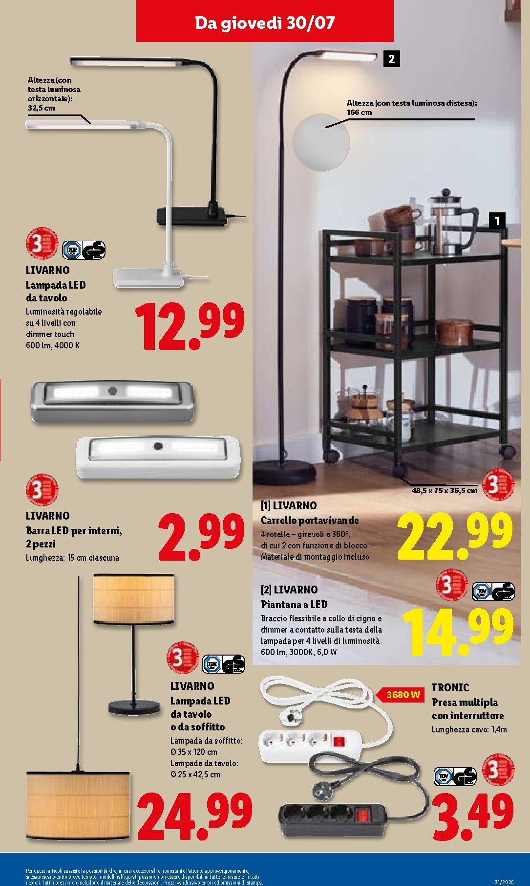 lidl - Volantino attuale di Lidl valido dal giovedì 30/07/2026 al mercoledì 05/08/2026 - page: 27