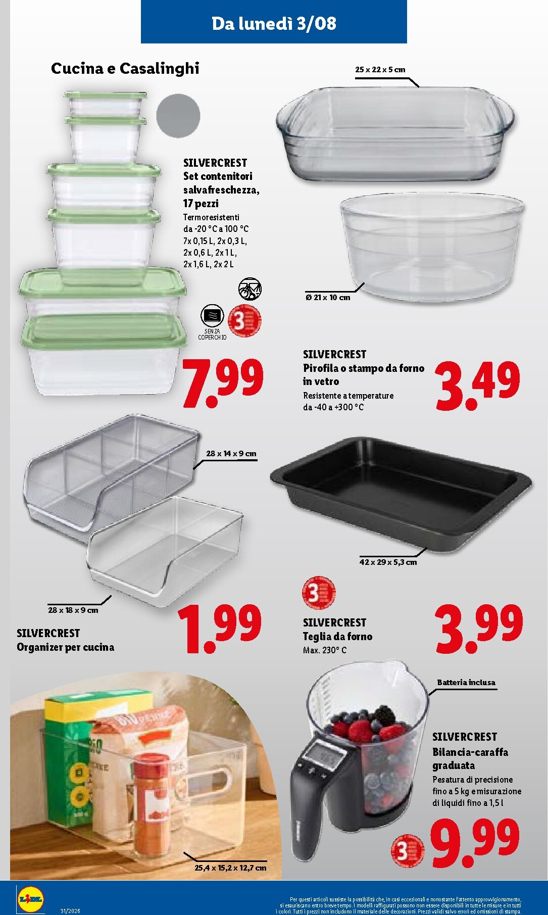 lidl - Volantino attuale di Lidl valido dal giovedì 30/07/2026 al mercoledì 05/08/2026 - page: 34