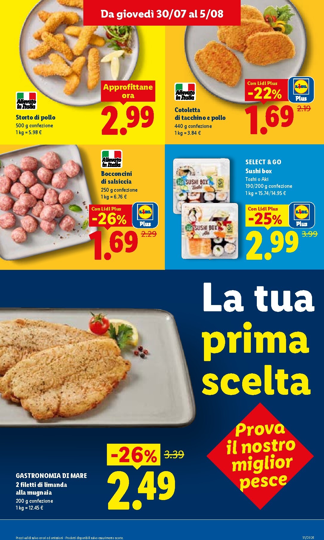 lidl - Volantino attuale di Lidl valido dal giovedì 30/07/2026 al mercoledì 05/08/2026 - page: 7