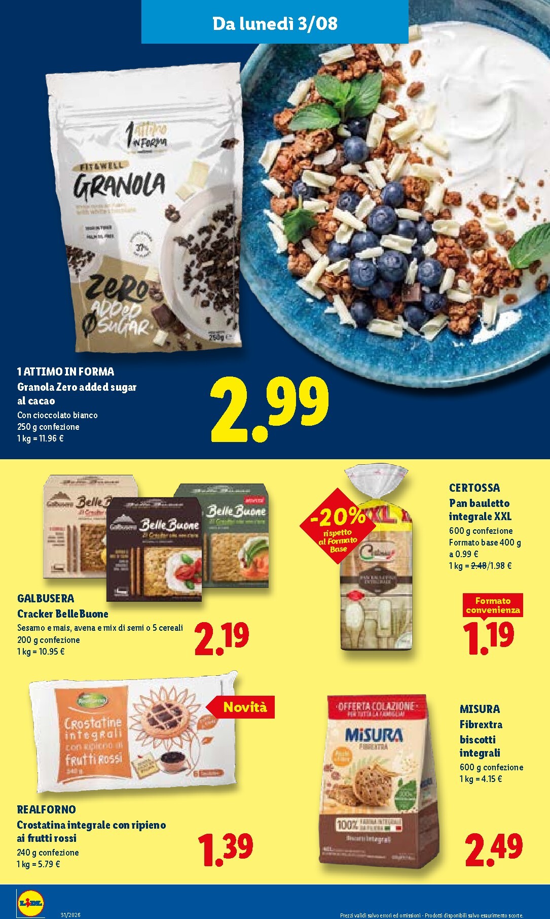 lidl - Volantino attuale di Lidl valido dal giovedì 30/07/2026 al mercoledì 05/08/2026 - page: 42