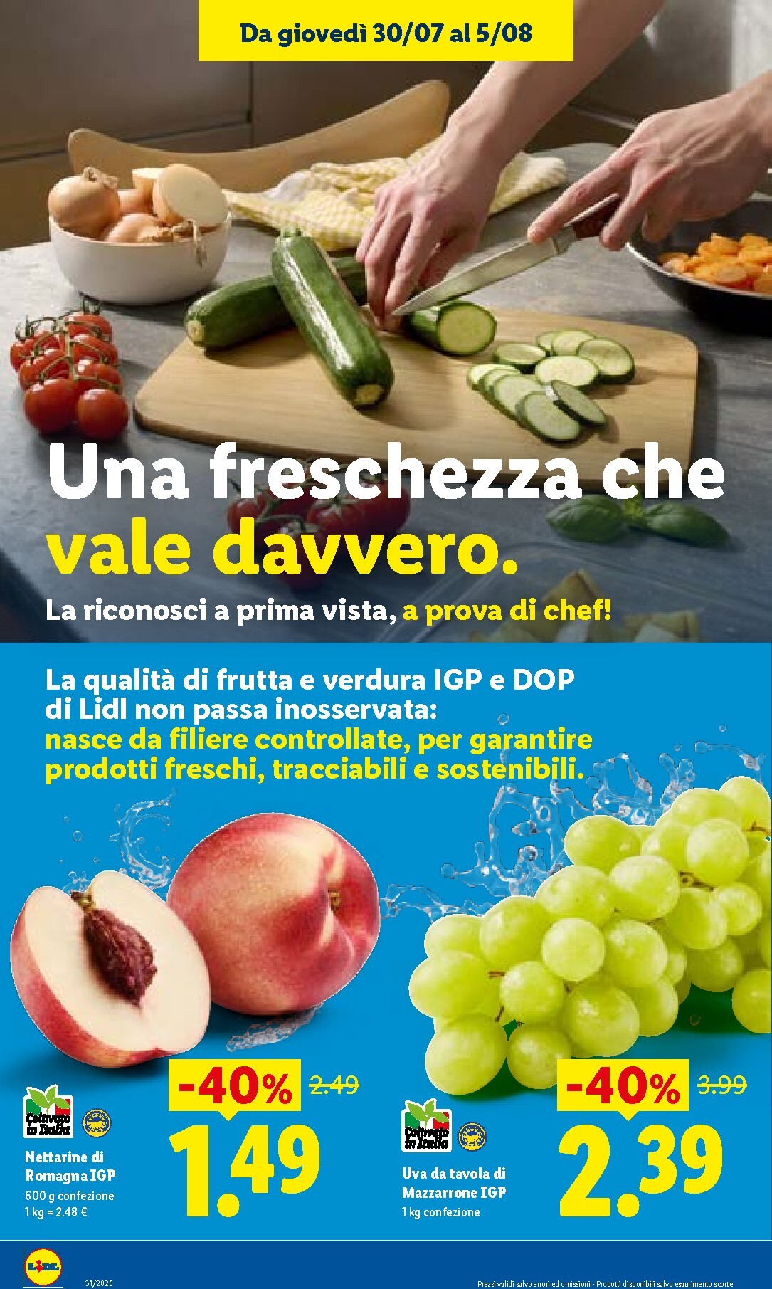 lidl - Volantino attuale di Lidl valido dal giovedì 30/07/2026 al mercoledì 05/08/2026 - page: 4