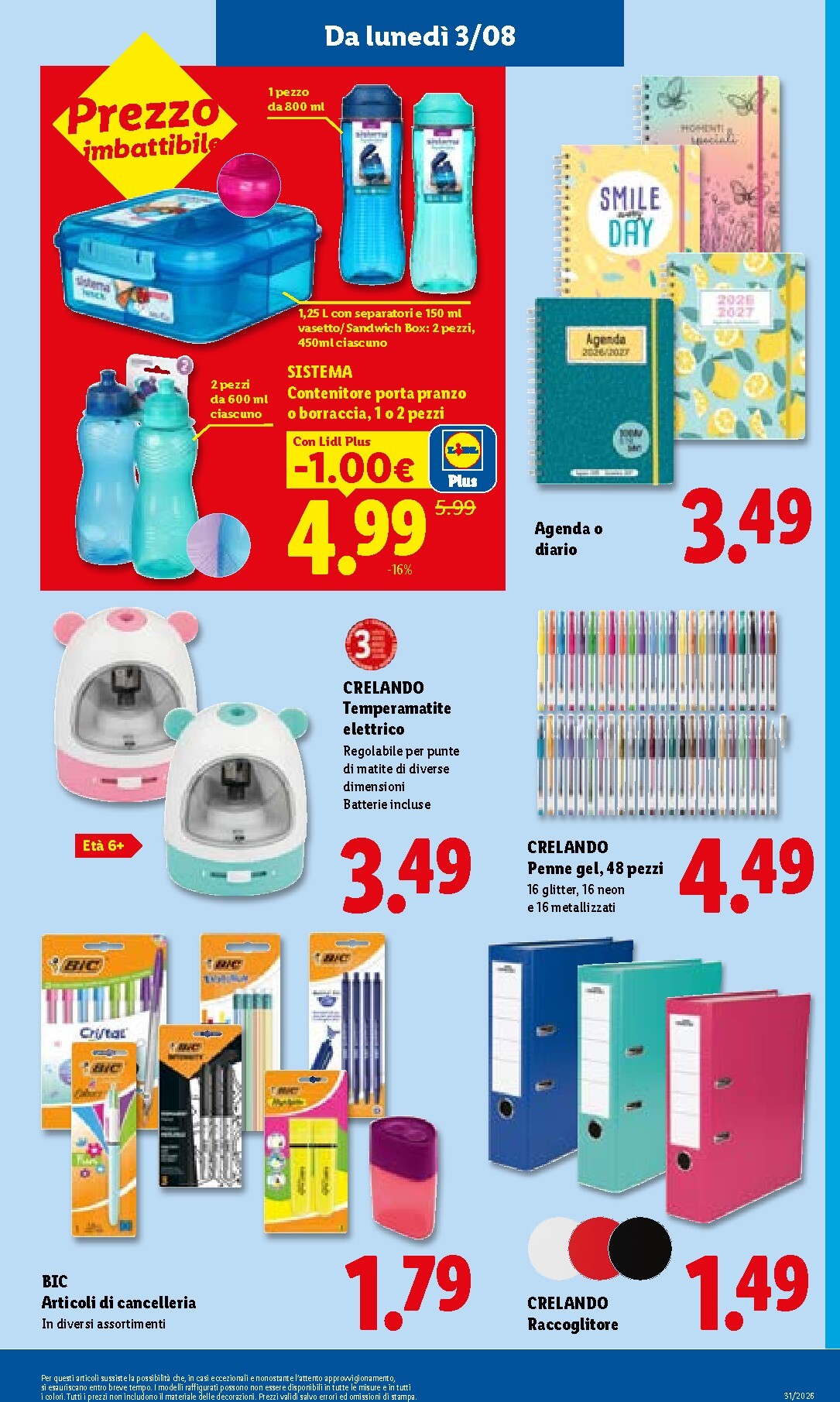 lidl - Volantino attuale di Lidl valido dal giovedì 30/07/2026 al mercoledì 05/08/2026 - page: 39