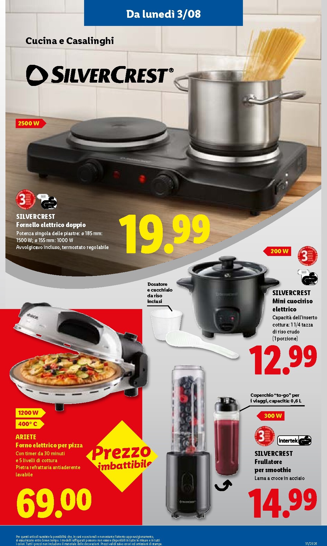 lidl - Volantino attuale di Lidl valido dal giovedì 30/07/2026 al mercoledì 05/08/2026 - page: 31