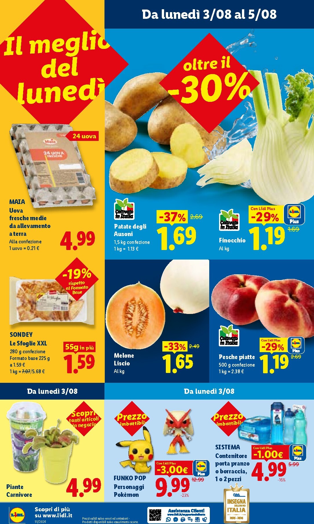 lidl - Volantino attuale di Lidl valido dal giovedì 30/07/2026 al mercoledì 05/08/2026 - page: 50