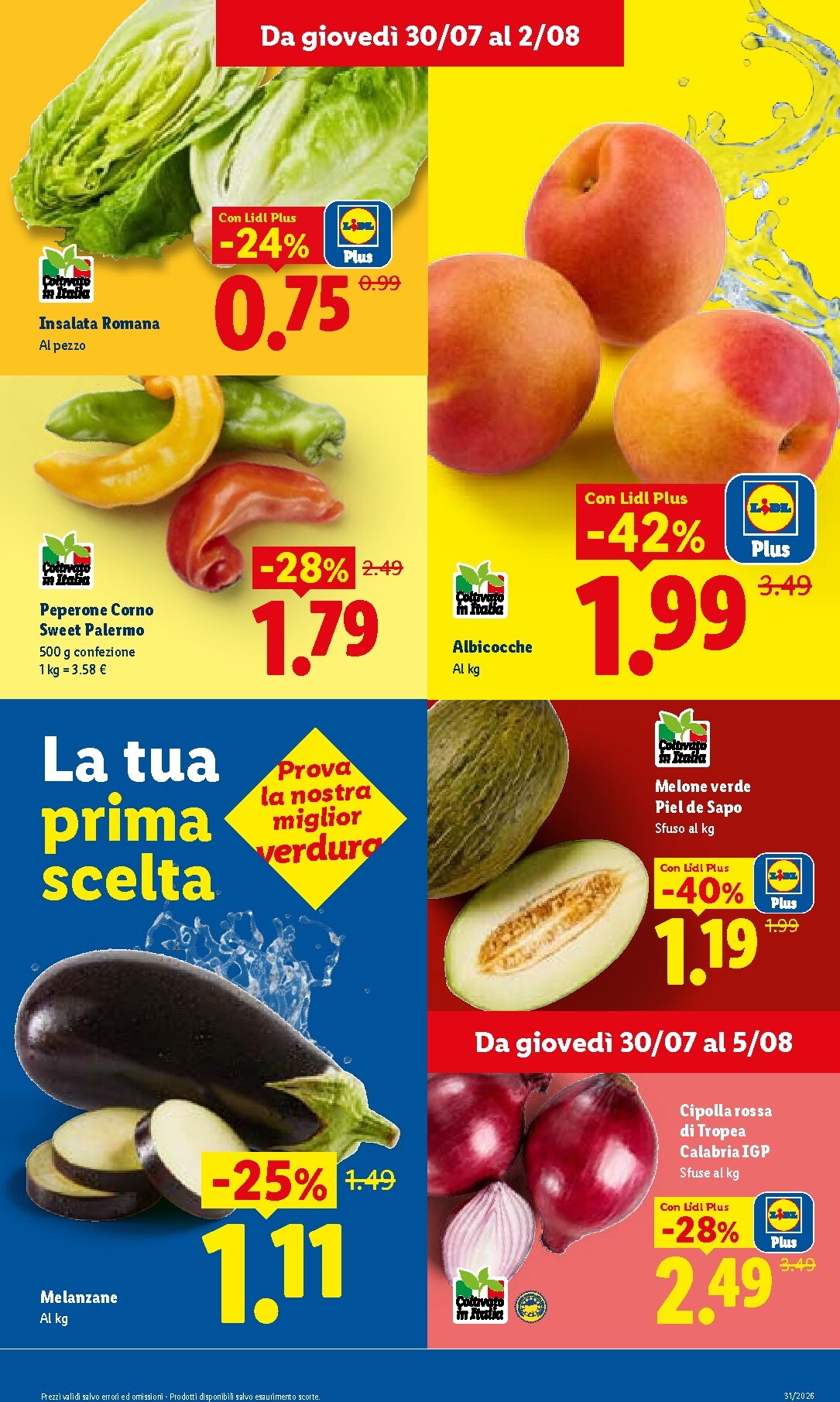 lidl - Volantino attuale di Lidl valido dal giovedì 30/07/2026 al mercoledì 05/08/2026 - page: 5