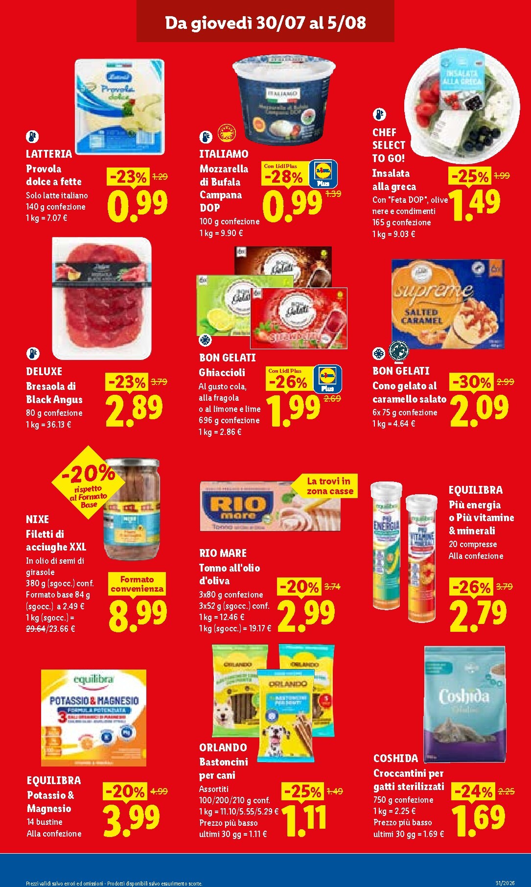 lidl - Volantino attuale di Lidl valido dal giovedì 30/07/2026 al mercoledì 05/08/2026 - page: 11