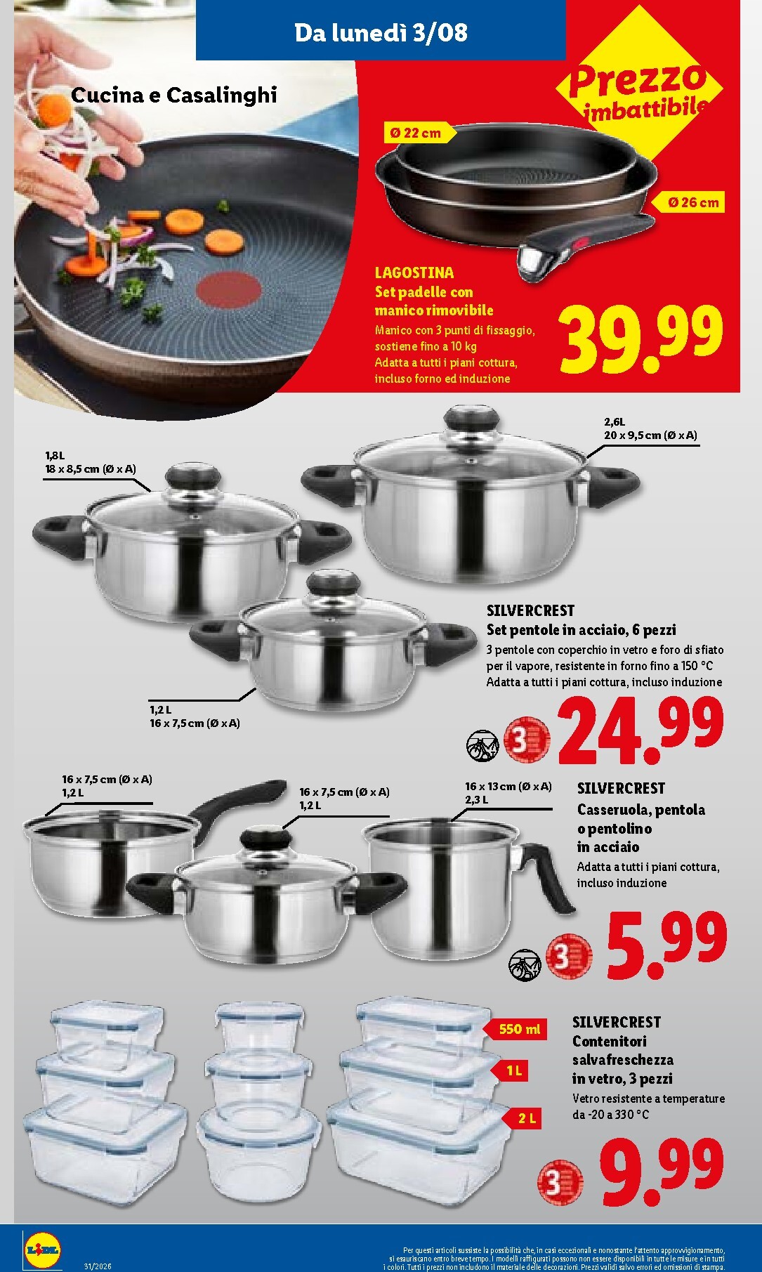 lidl - Volantino attuale di Lidl valido dal giovedì 30/07/2026 al mercoledì 05/08/2026 - page: 32