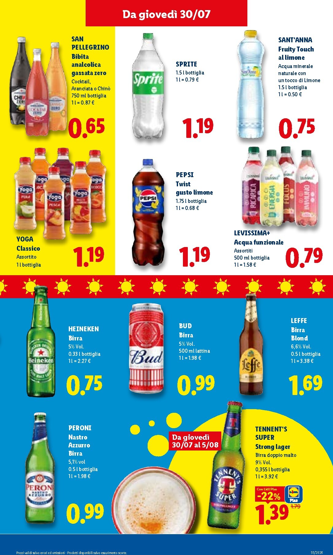 lidl - Volantino attuale di Lidl valido dal giovedì 30/07/2026 al mercoledì 05/08/2026 - page: 19