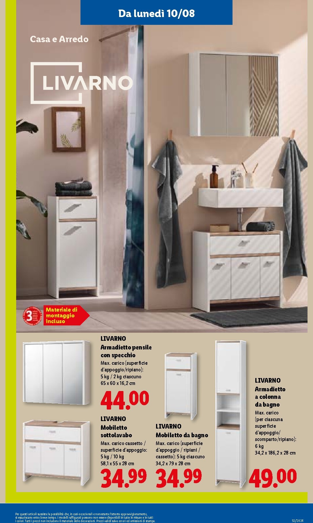 lidl - Volantino Lidl per la prossima settimana dal giovedì 06/08/2026 al mercoledì 12/08/2026 - page: 39