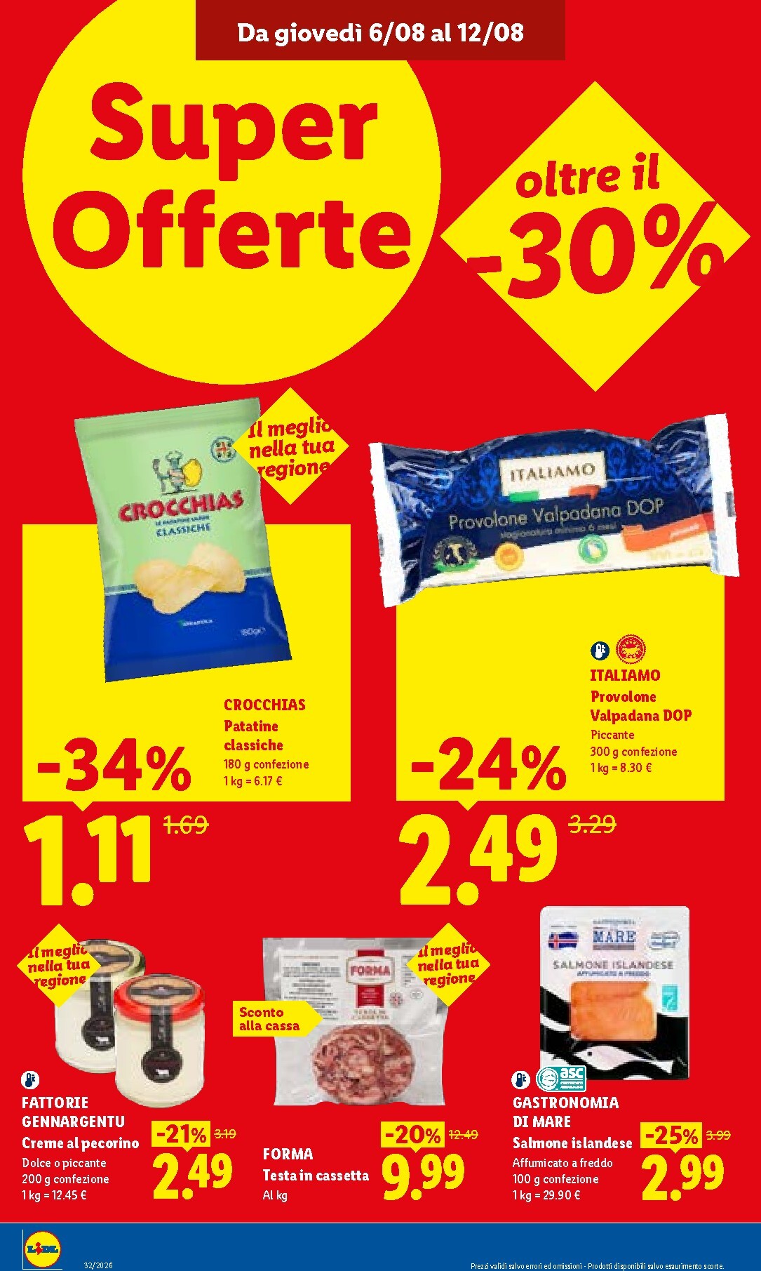 lidl - Volantino Lidl per la prossima settimana dal giovedì 06/08/2026 al mercoledì 12/08/2026 - page: 20