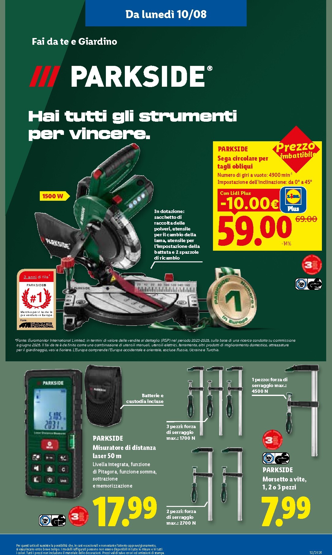 lidl - Volantino Lidl per la prossima settimana dal giovedì 06/08/2026 al mercoledì 12/08/2026 - page: 33