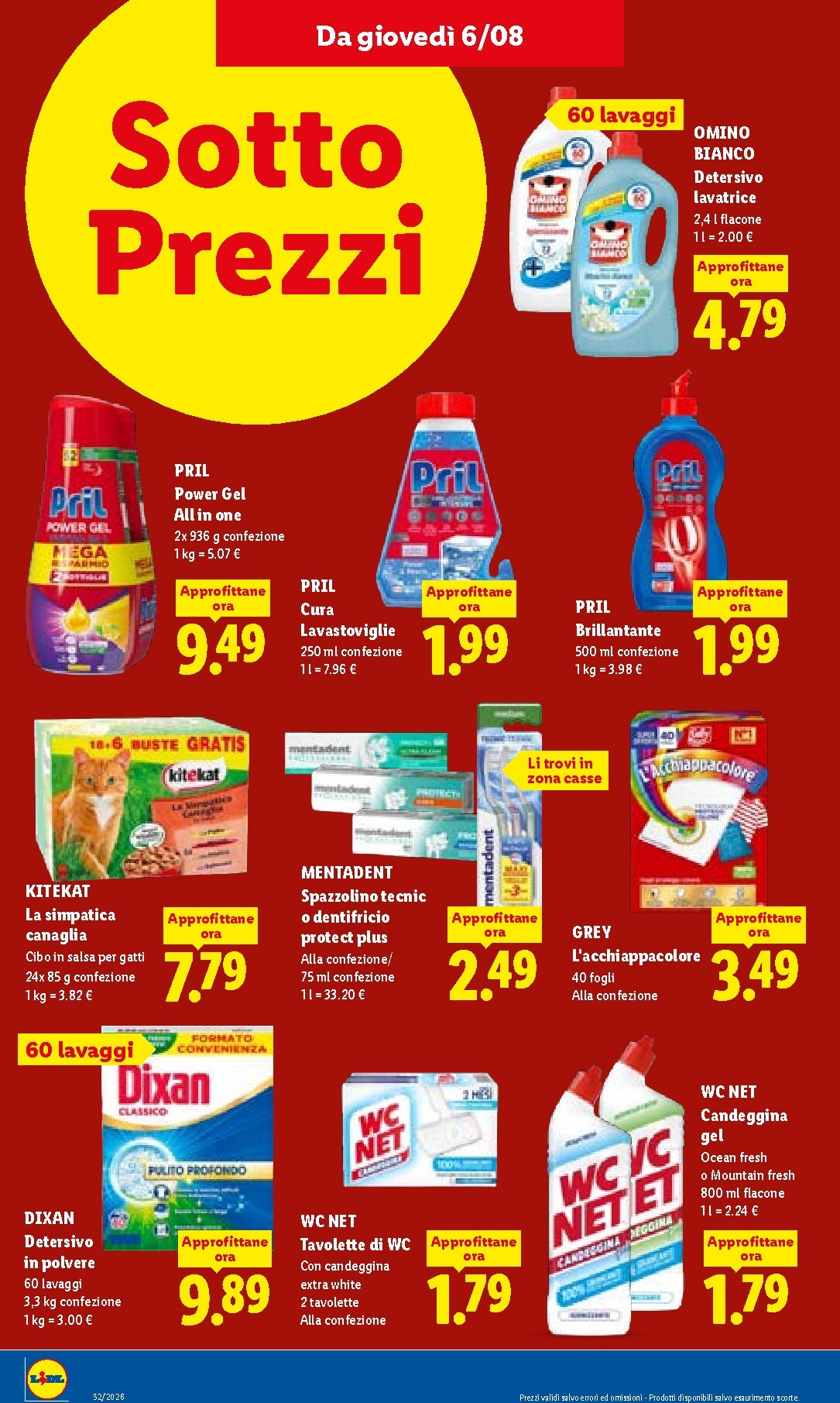 lidl - Volantino Lidl per la prossima settimana dal giovedì 06/08/2026 al mercoledì 12/08/2026 - page: 12